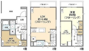 Kolet市川#16の物件間取画像